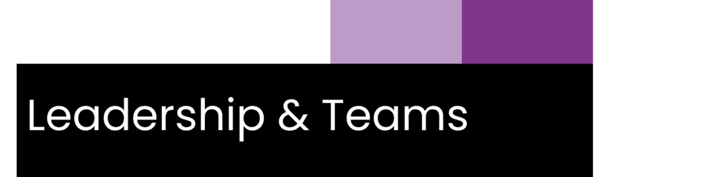 Leadership & Teams